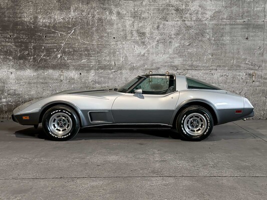 Chevrolet Corvette 5.7 V8 Convertible Two-Tone L-82 ANNIVERSARY EDITION 1 YZ 87 194pk 1978, 15-XXL-9