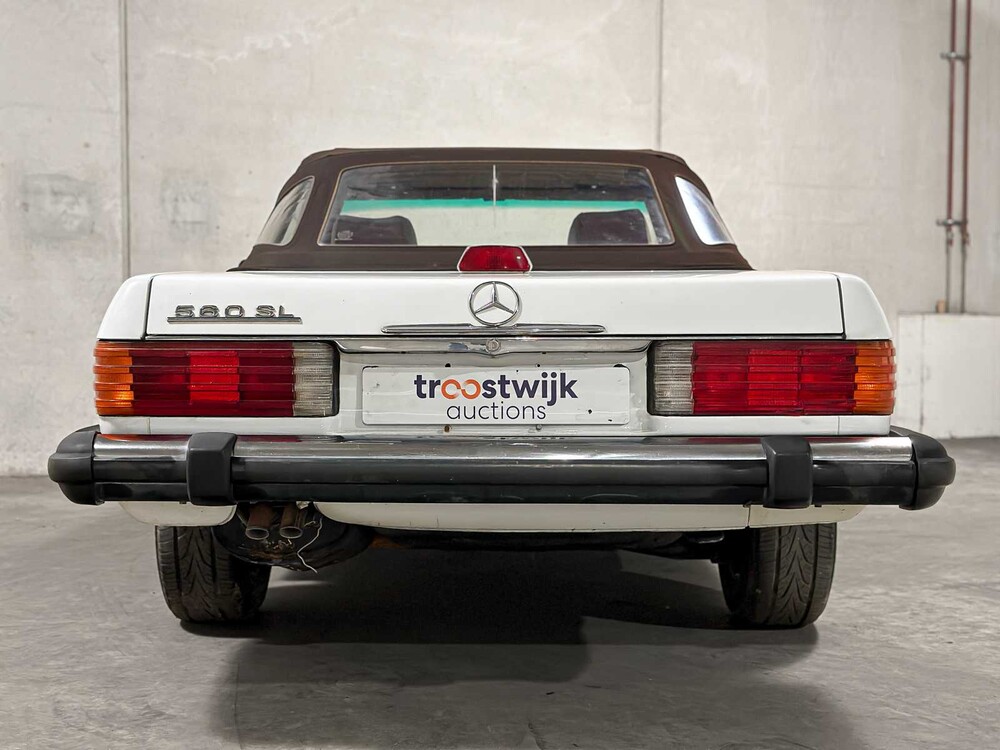 Mercedes-Benz 560SL 5.6 V8 230pk 1987 SL-Klasse Youngtimer