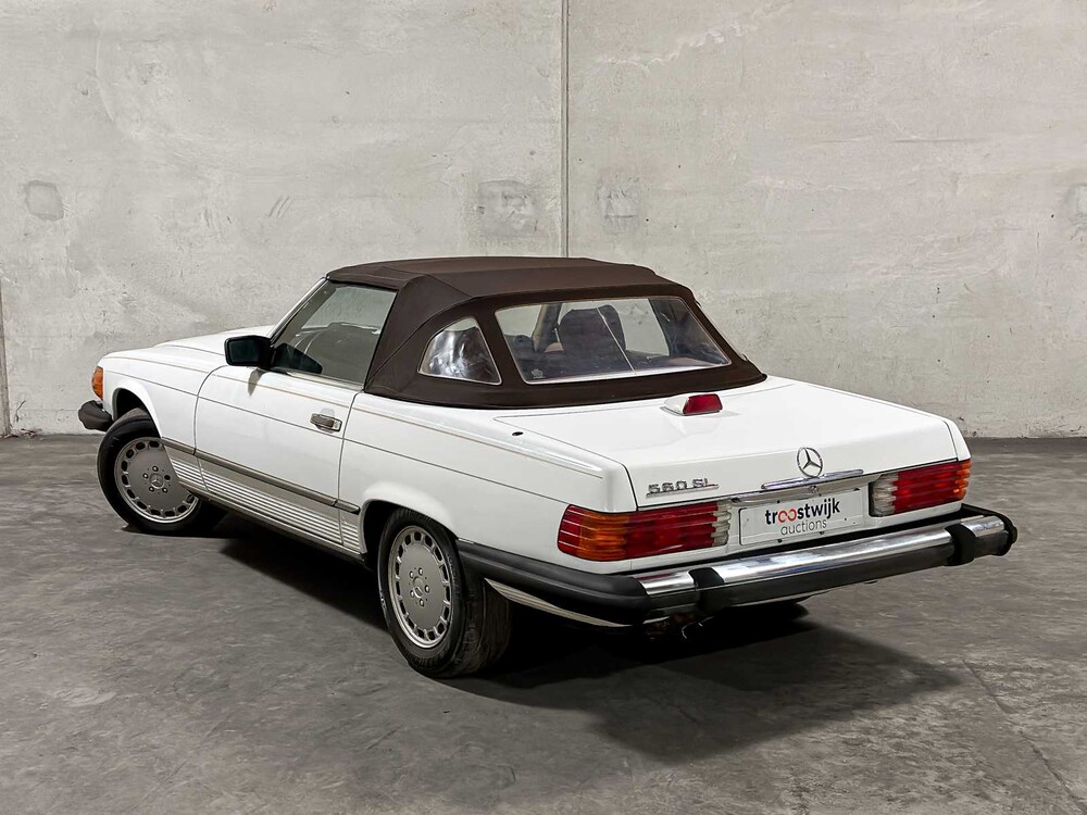 Mercedes-Benz 560SL 5.6 V8 230pk 1987 SL-Klasse Youngtimer