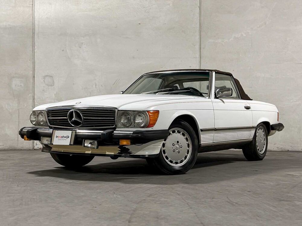 Mercedes-Benz 560SL 5.6 V8 230pk 1987 SL-Klasse Youngtimer