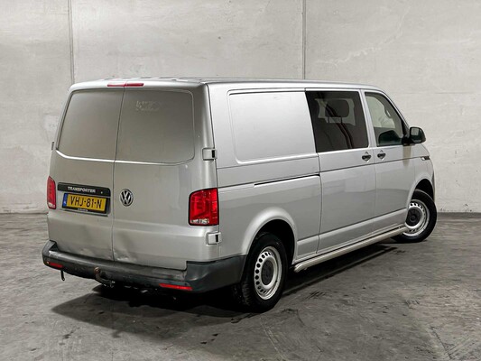 Volkswagen Transporter 2.0 TDI L2H1 109pk 2021 (Origineel-NL) Dubbele Cabine, VHJ-81-N
