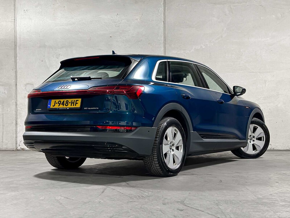 Audi e-tron 50 quattro edition 71 kWh 313pk 2020 (Origineel-NL + 1e eigenaar), J-948-HF