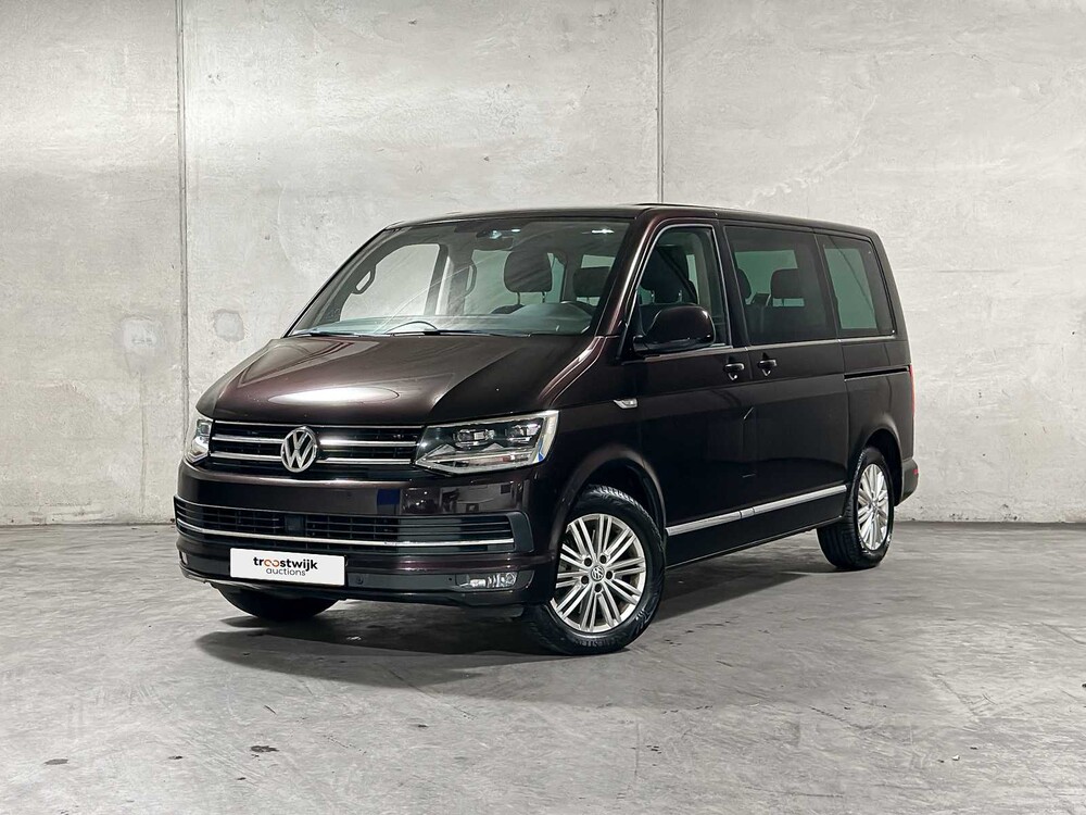 Volkswagen Transporter Multivan 2.0 TDI L1H1 Highline 204pk 2015 (Automaat) 6-persoons, K-964-PZ