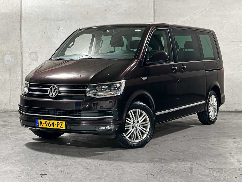 Volkswagen Transporter Multivan 2.0 TDI L1H1 Highline 204pk 2015 (Automaat) 6-persoons, K-964-PZ