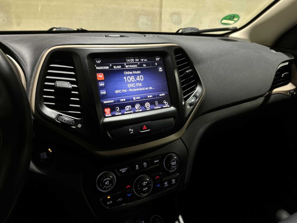 Jeep Cherokee 2.0 MultiJet Limited 4x4 140pk 2015 (Origineel-NL), VS-938-R Bedrijfswagen