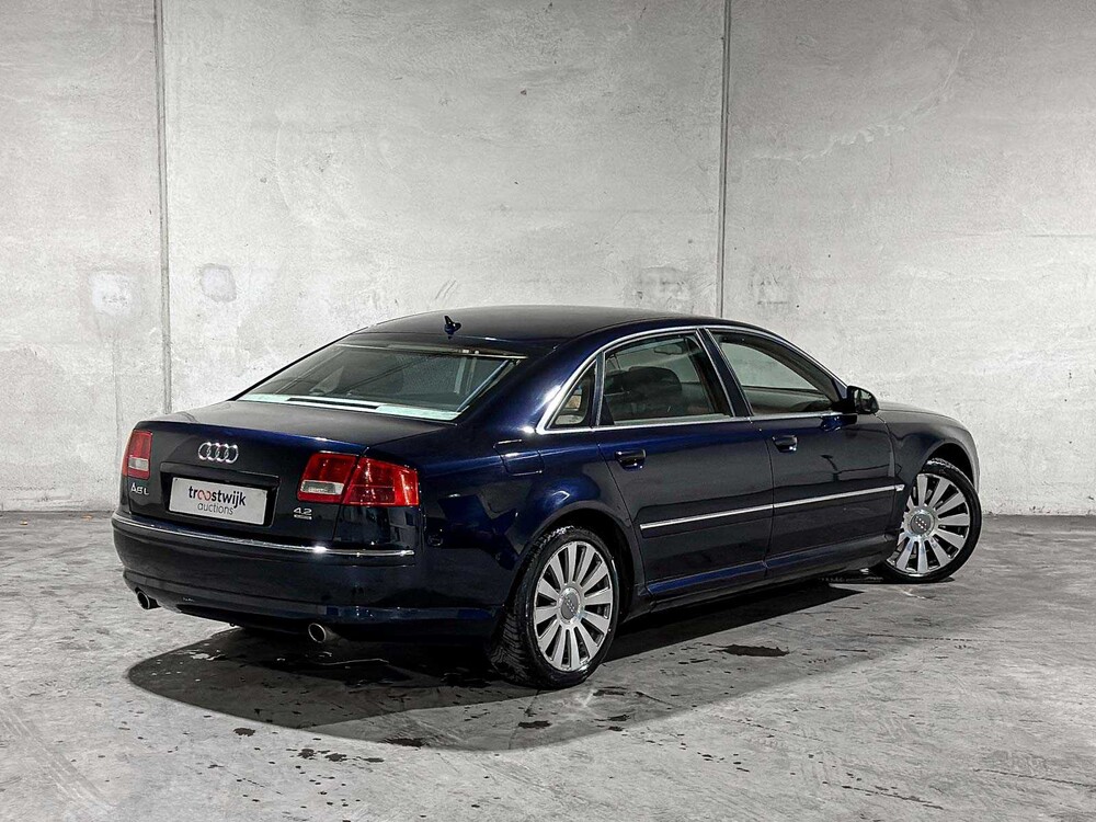 Audi A8 4.2 V8 Quattro Lang Pro Line 335pk 2005, 43-RX-HJ Youngtimer